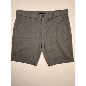 Greyson Sequoia Performance Knit Hybrid Golf Shorts Mens 38 Grey Inseam 9 5/8"